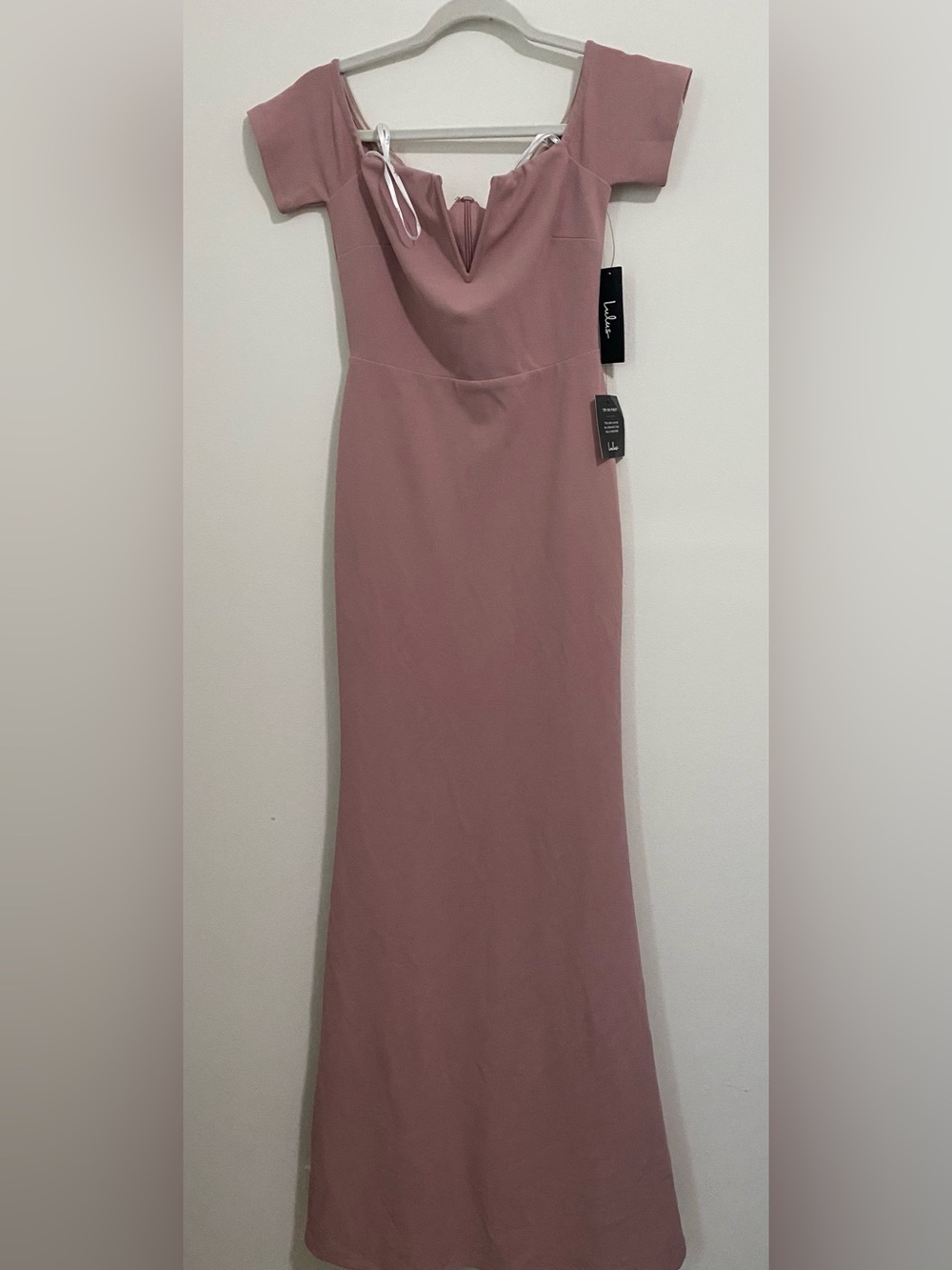 Lulu's Dusty Mauve Maxi Skirt